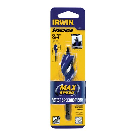 Irwin Tools Drillbit 3/4"X4" Spdbrmx 1866035